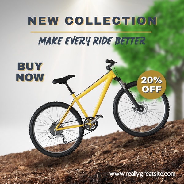 mountain bike, bicycle, bike, cycling gear, outdoor bike, trail bike, sports bike, new arrival, sale promotion, outdoor, energetic, fresh, yellow, green, brown